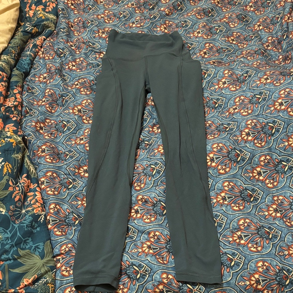 Lululemon Athletica Teal Leggings